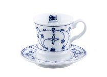 Mini-Becher ges. Ind.-Blau 60m