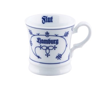 Mini-Becher ges. Ind.-Blau