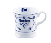 Mini-Becher ges. Ind.-Blau