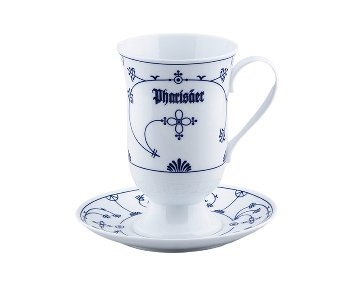 Pharisäertasse Ind.-Blau