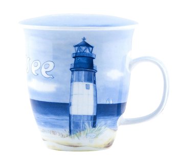 Deckeltasse Strand Ostsee