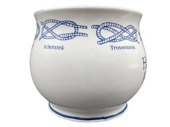 Kapitänstasse bauch. Knoten