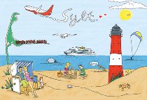 Tischset Happy Sylt