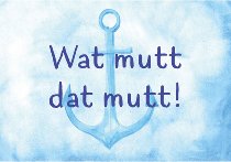 Tischset wat mutt dat mutt