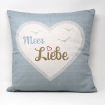 Kissenbezug Meer Liebe